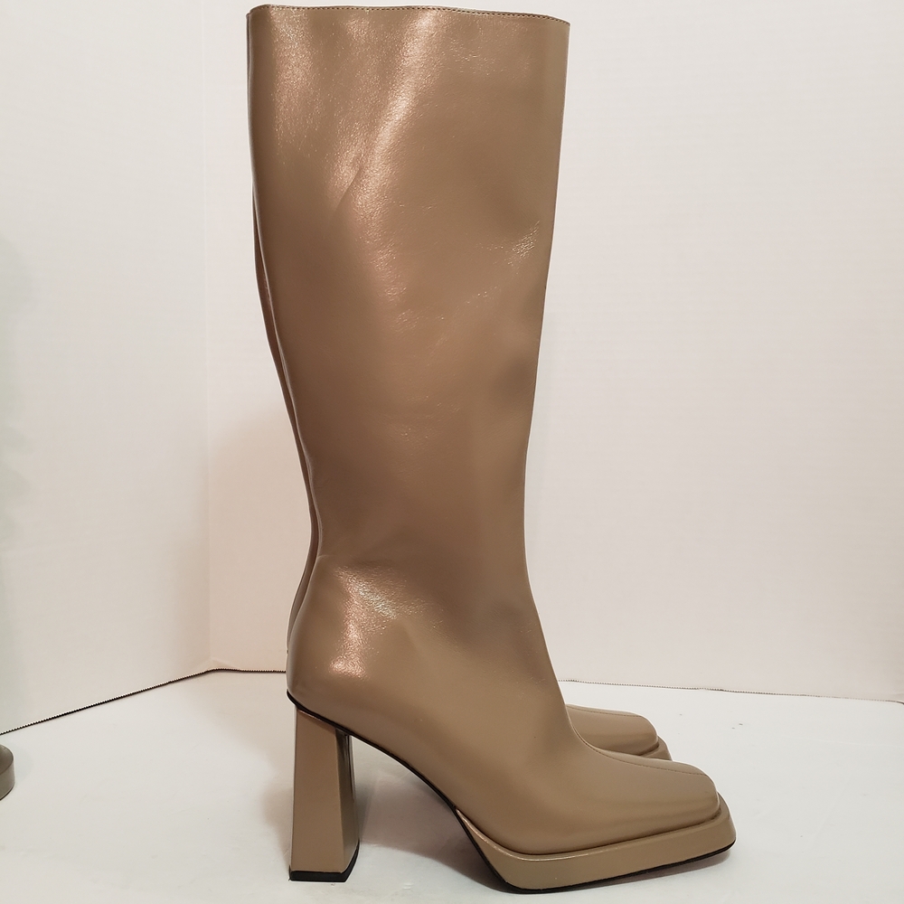 FP Movement by Free People Tan Heeled Boots